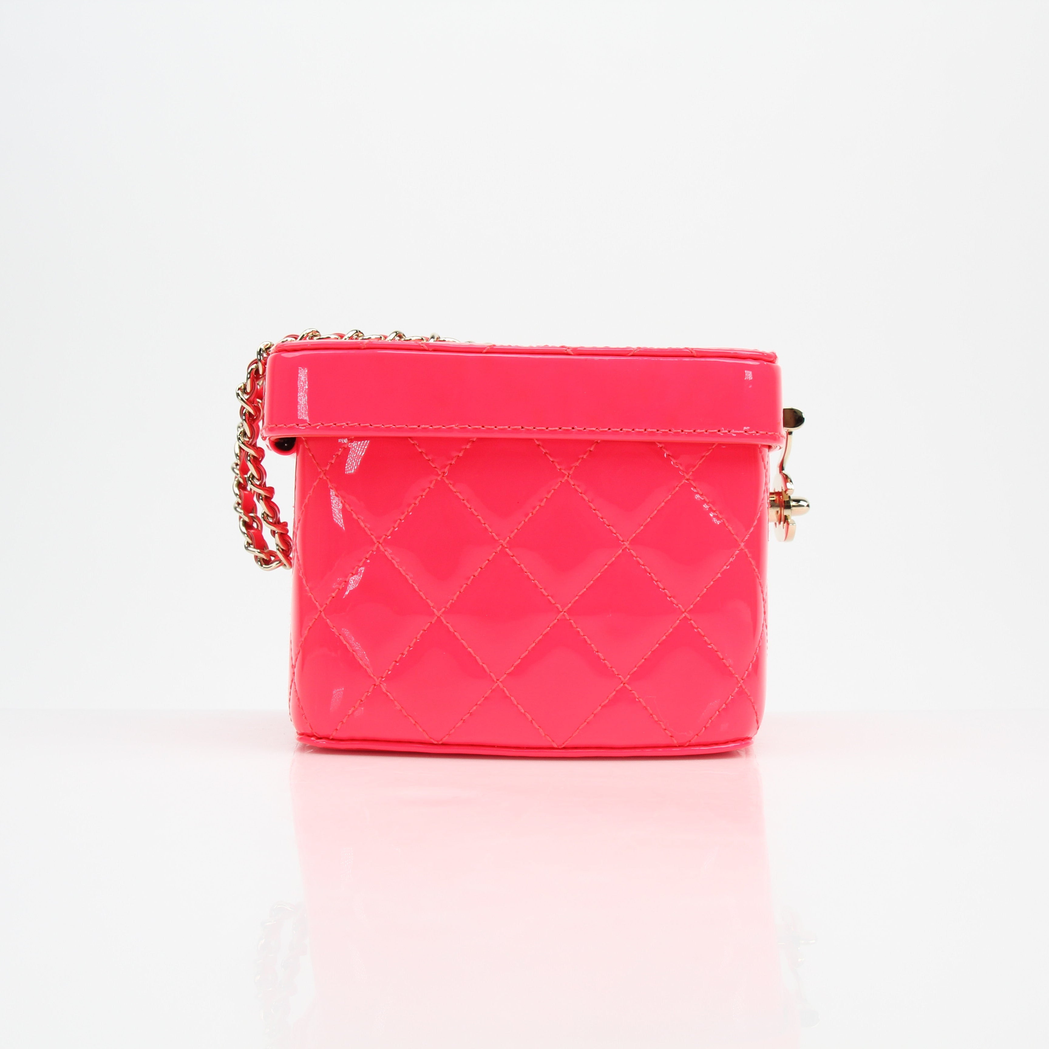 Chanel Mini Quilted Make Up Case