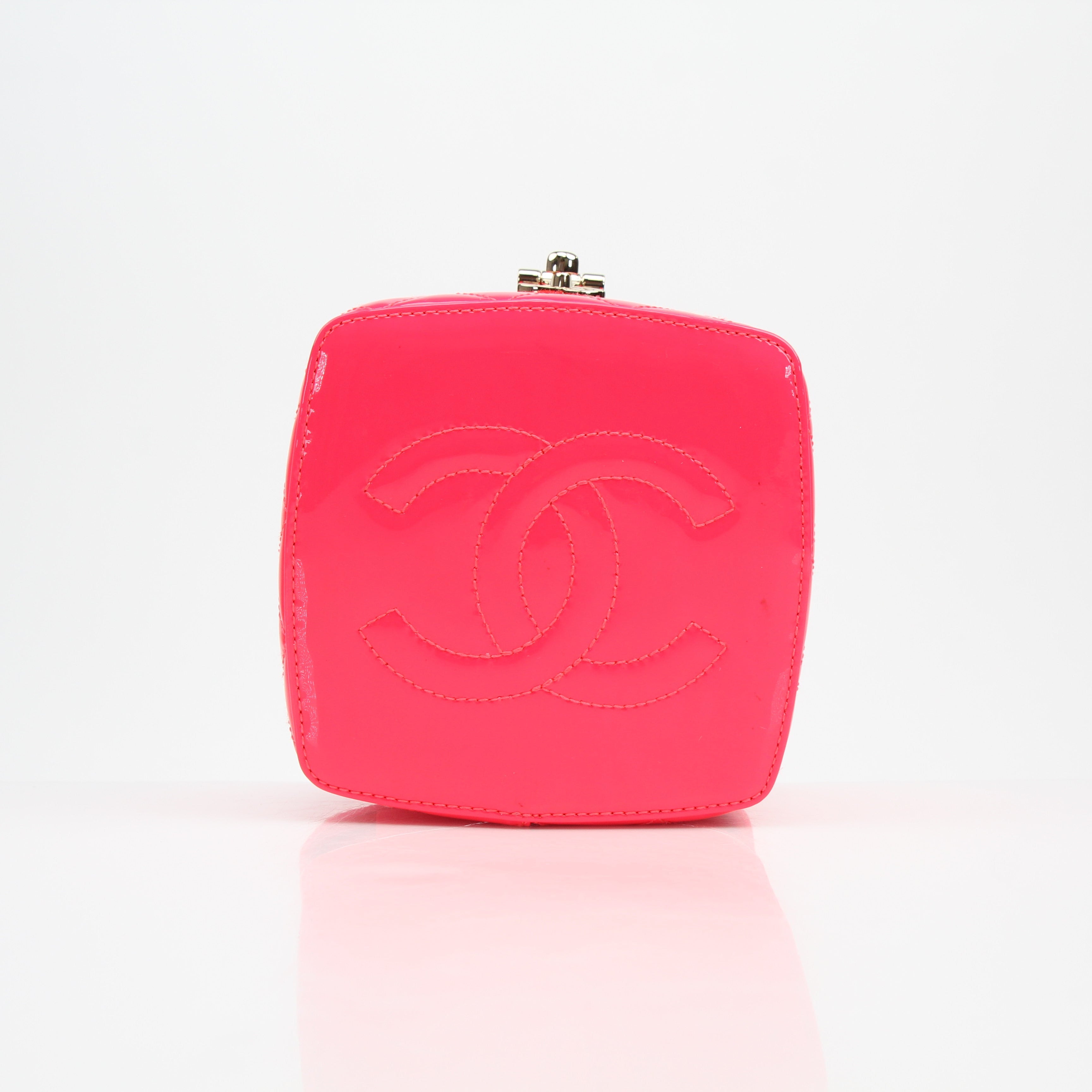 Chanel Mini Quilted Make Up Case