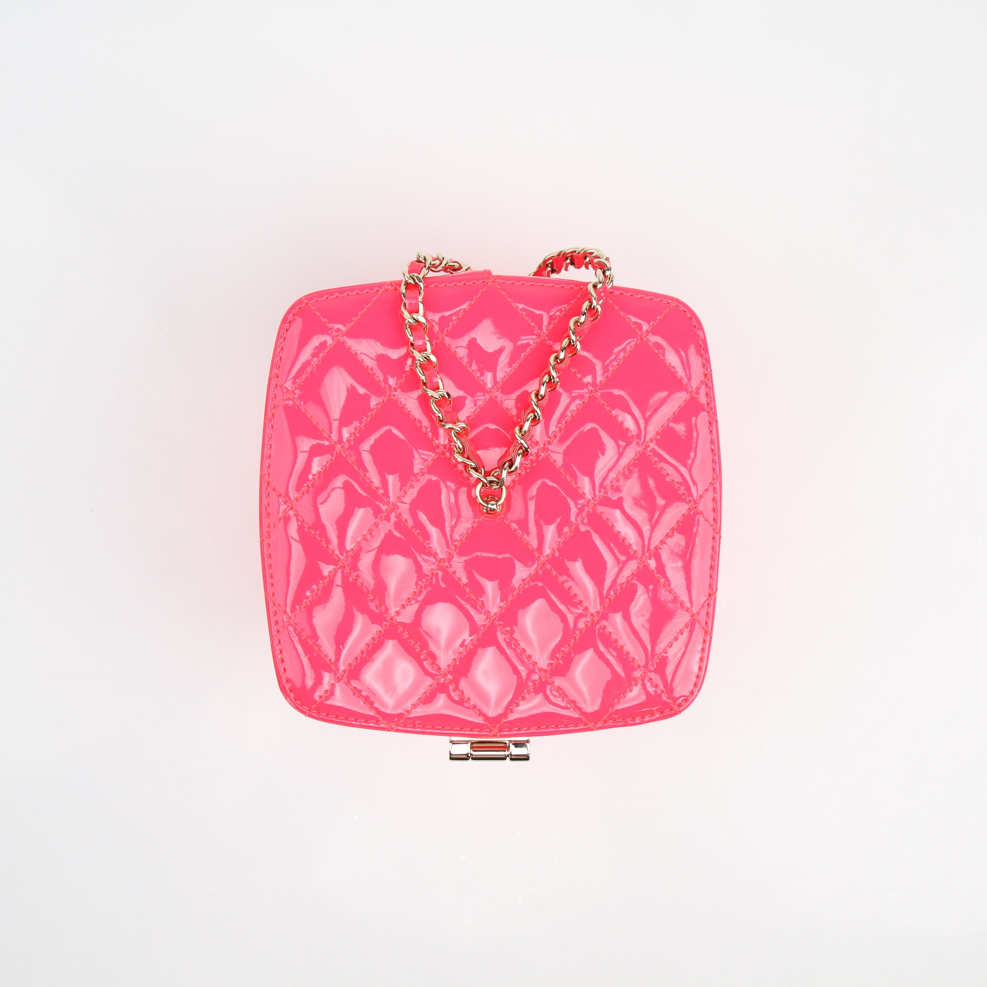 Chanel Mini Quilted Make Up Case