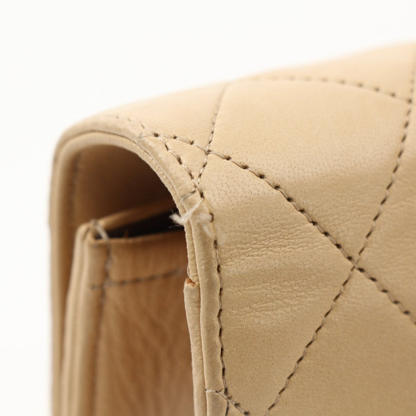 Gold & Beyond Chanel Coco Mark Matelassé Lambskin Shoulder Bag, elegant handbag with quilted texture and gold hardware.