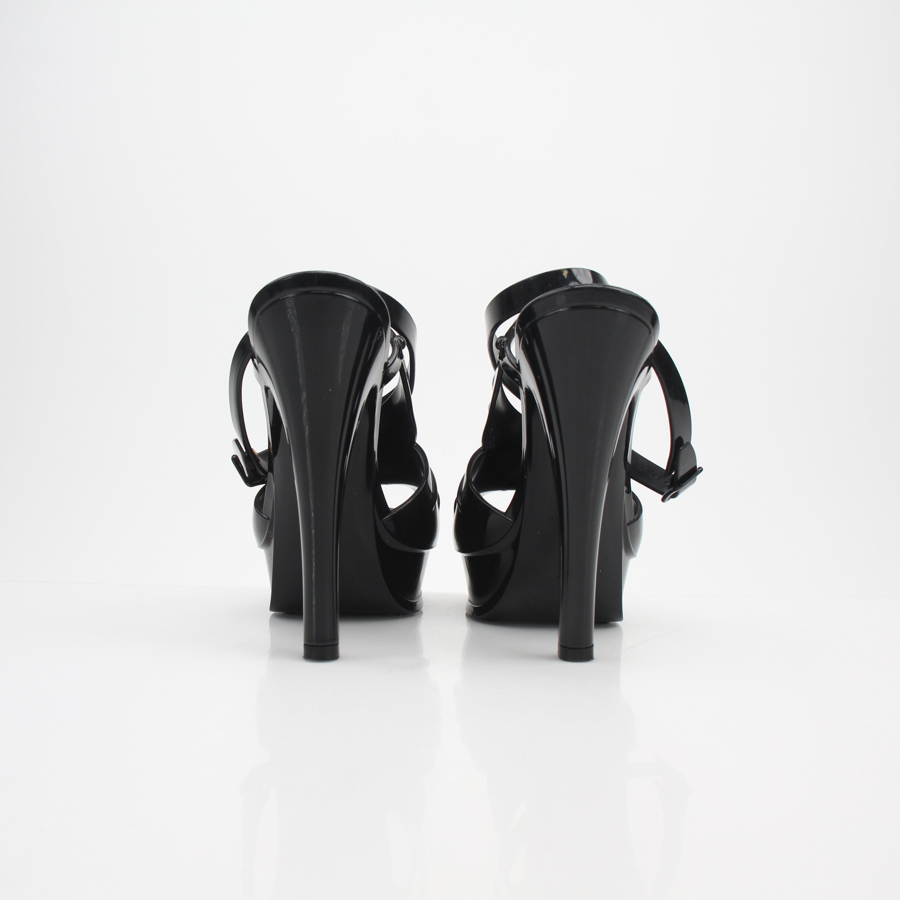 Saint Laurent Tribute Jelly Platform Heels