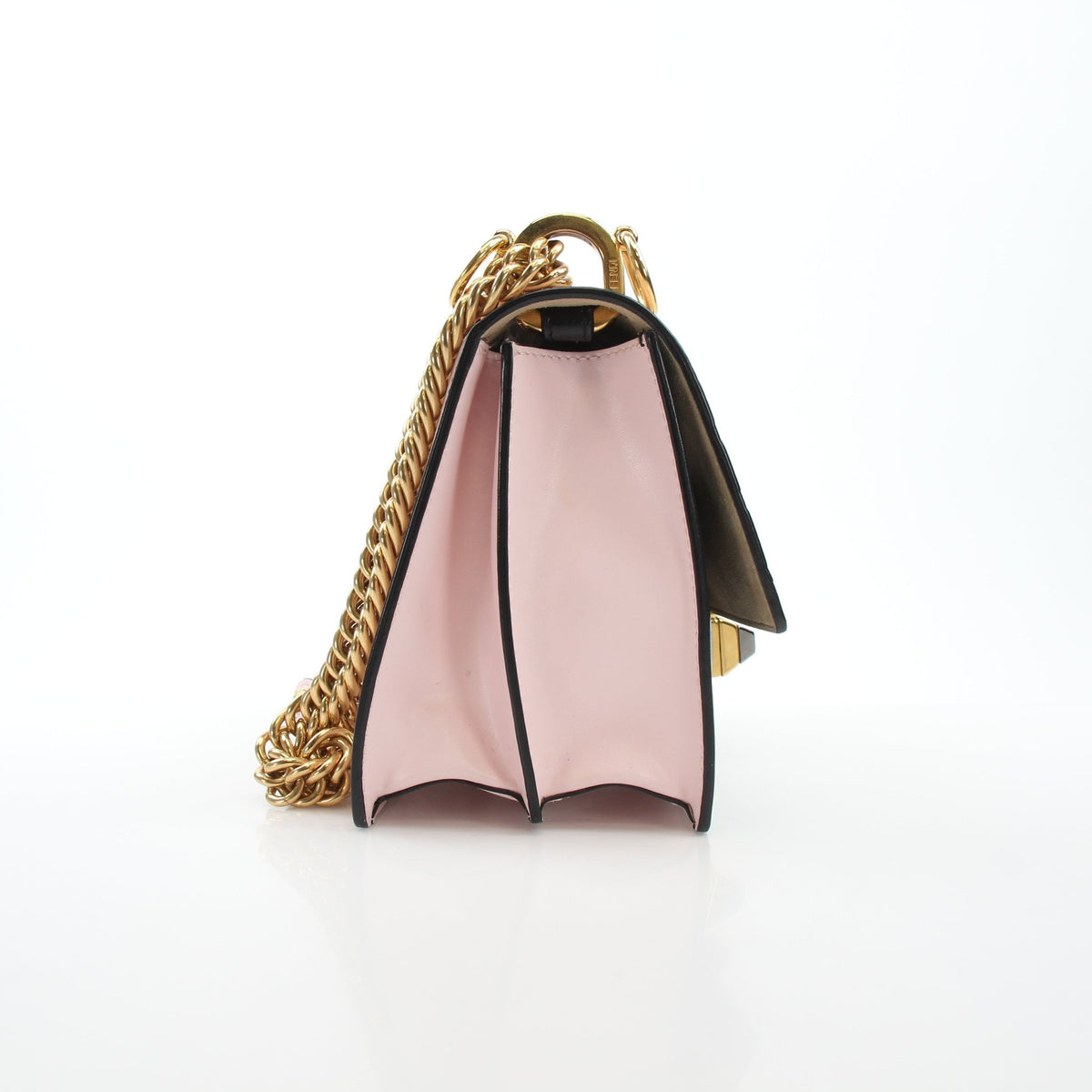 Fendi x FILA Fendi Mania Small Kan I Shoulder Bag, stylish handbag with logo details and adjustable shoulder strap.
