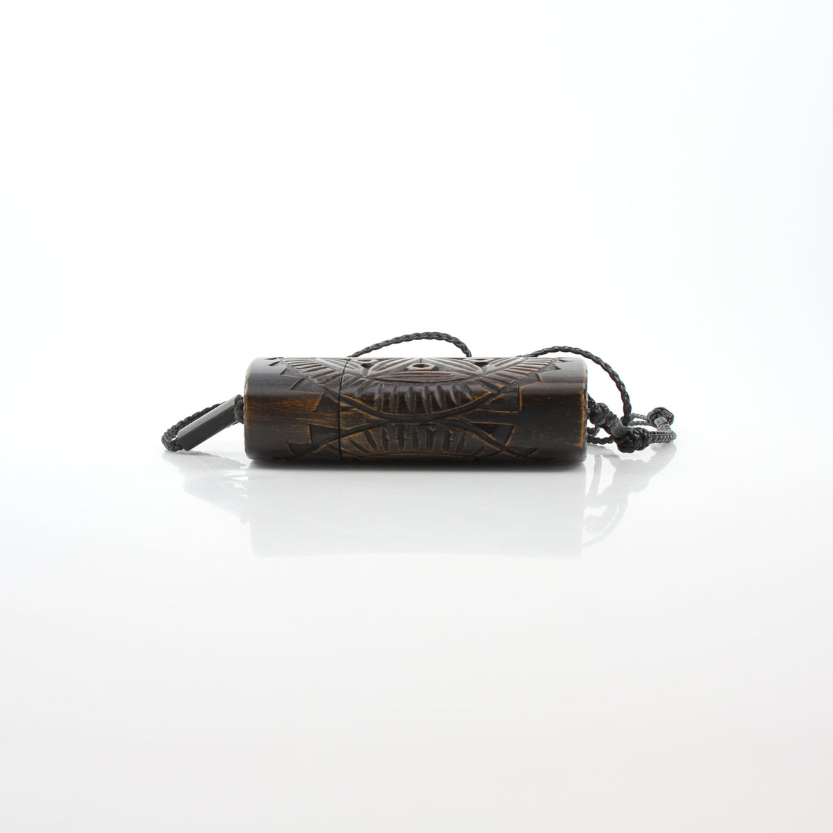 Gucci by Tom Ford carved banana wood mini box handbag with gold accents, featuring a unique handcrafted design.