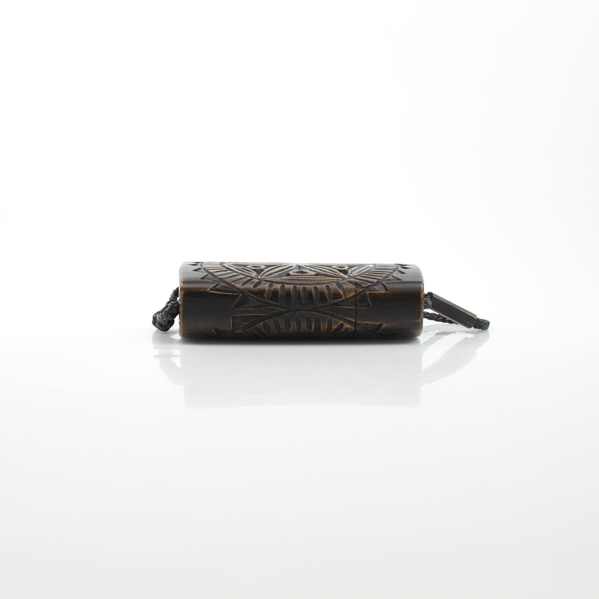 Gucci by Tom Ford carved banana wood mini box handbag with gold accents, stylish luxury accessory for women.
