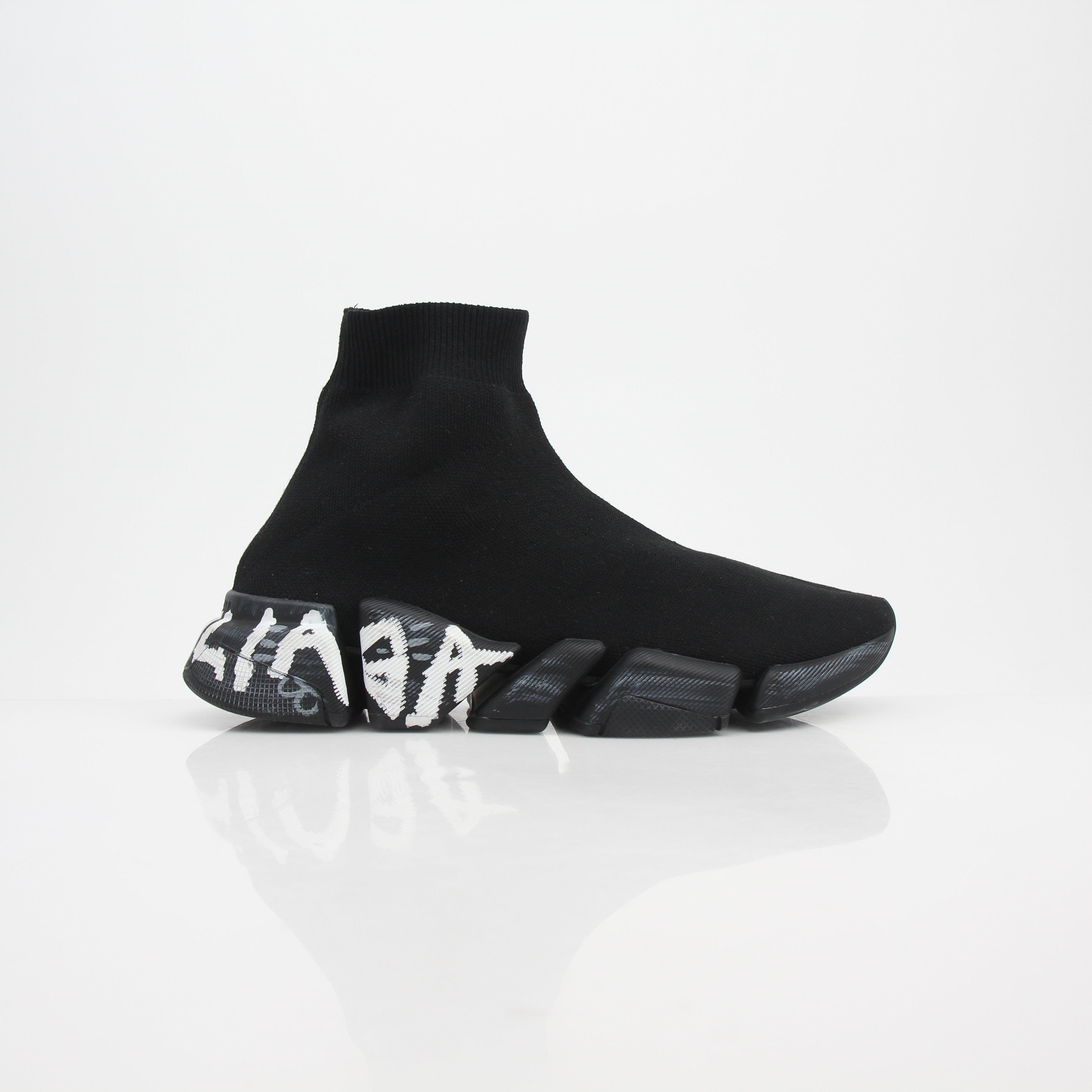 Balenciaga Speed 2.0 Black Sock Sneakers