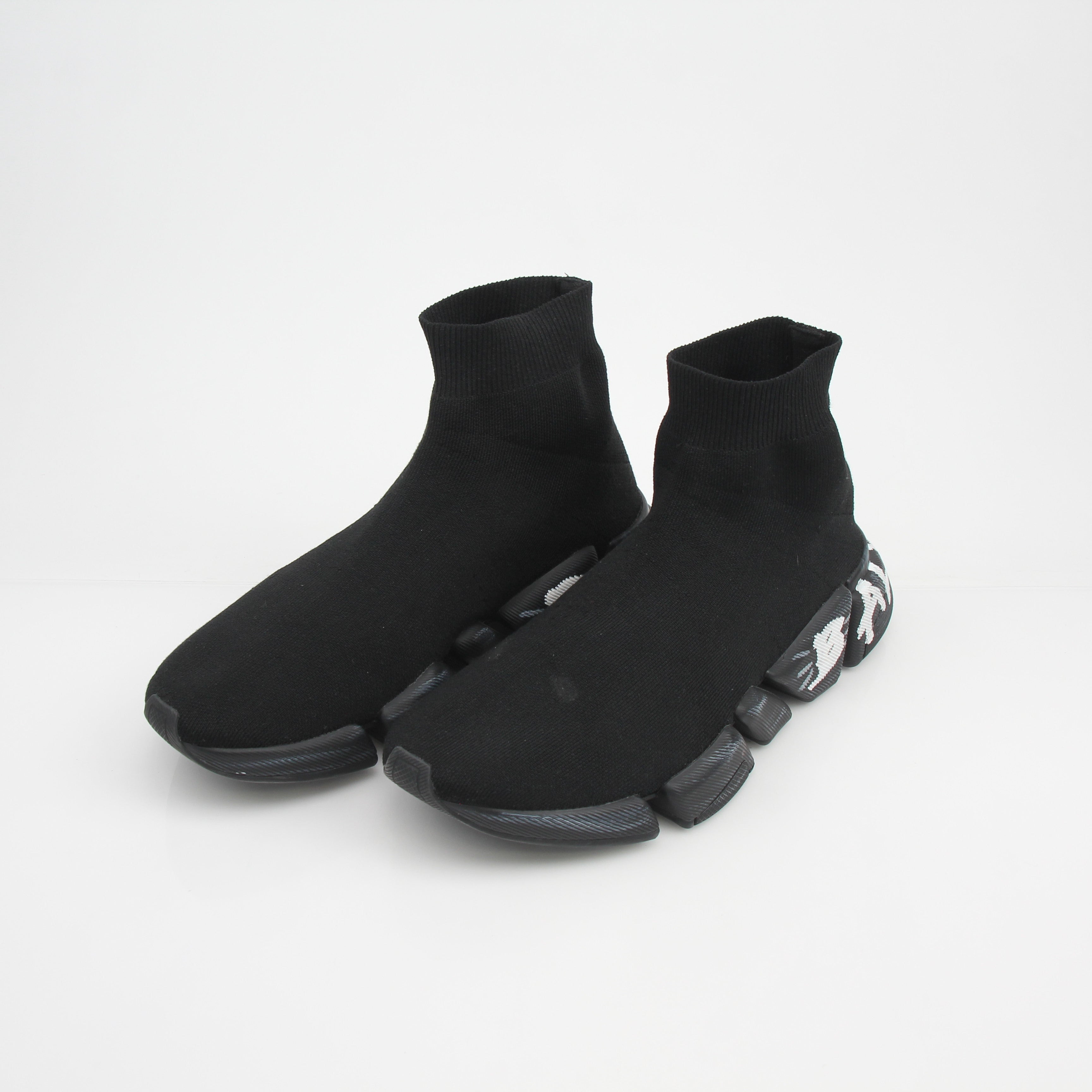 Balenciaga Speed 2.0 Black Sock Sneakers
