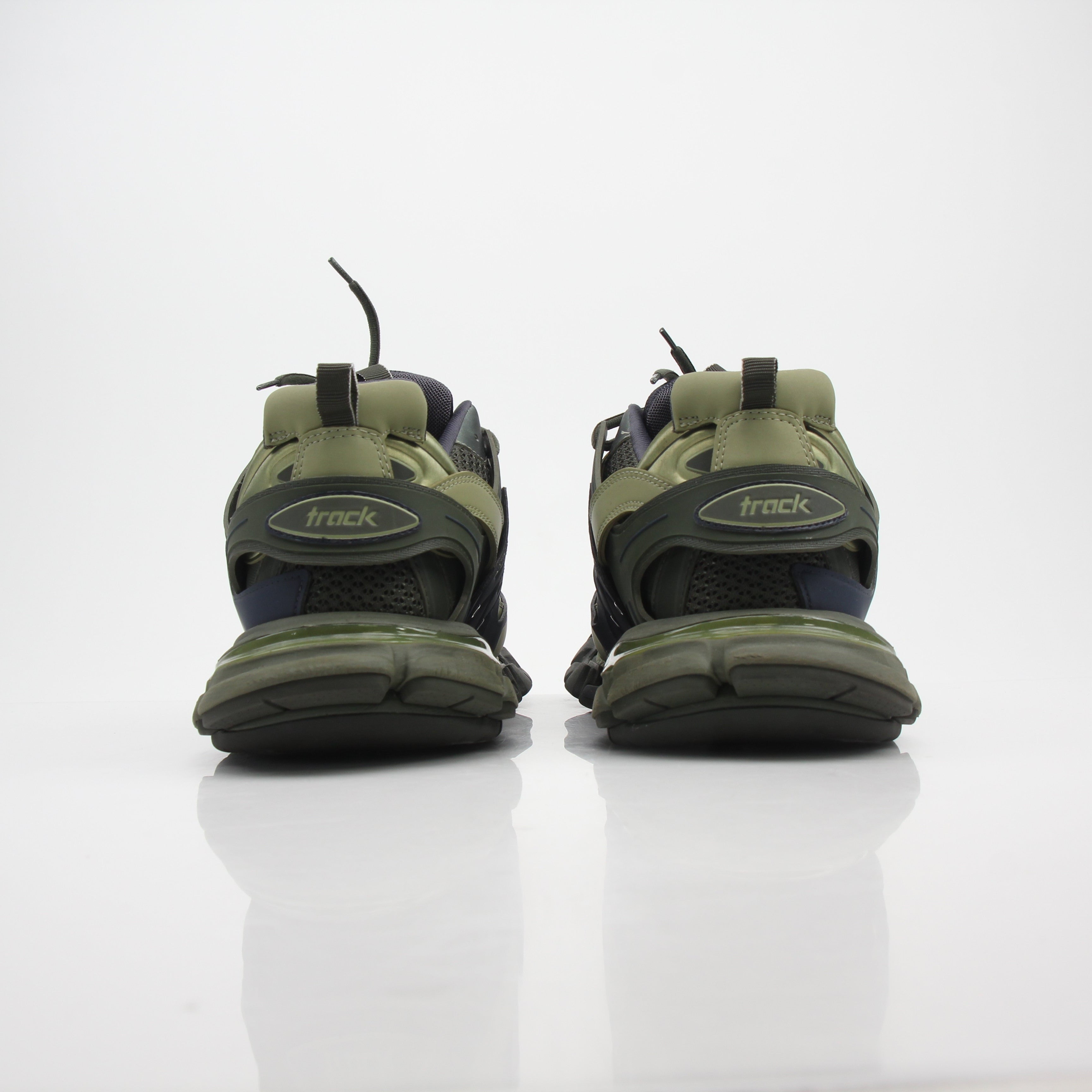 Balenciaga Track Sneakers Olive Navy