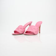 Louis Vuitton Revival Mule Pink Monogram Heels