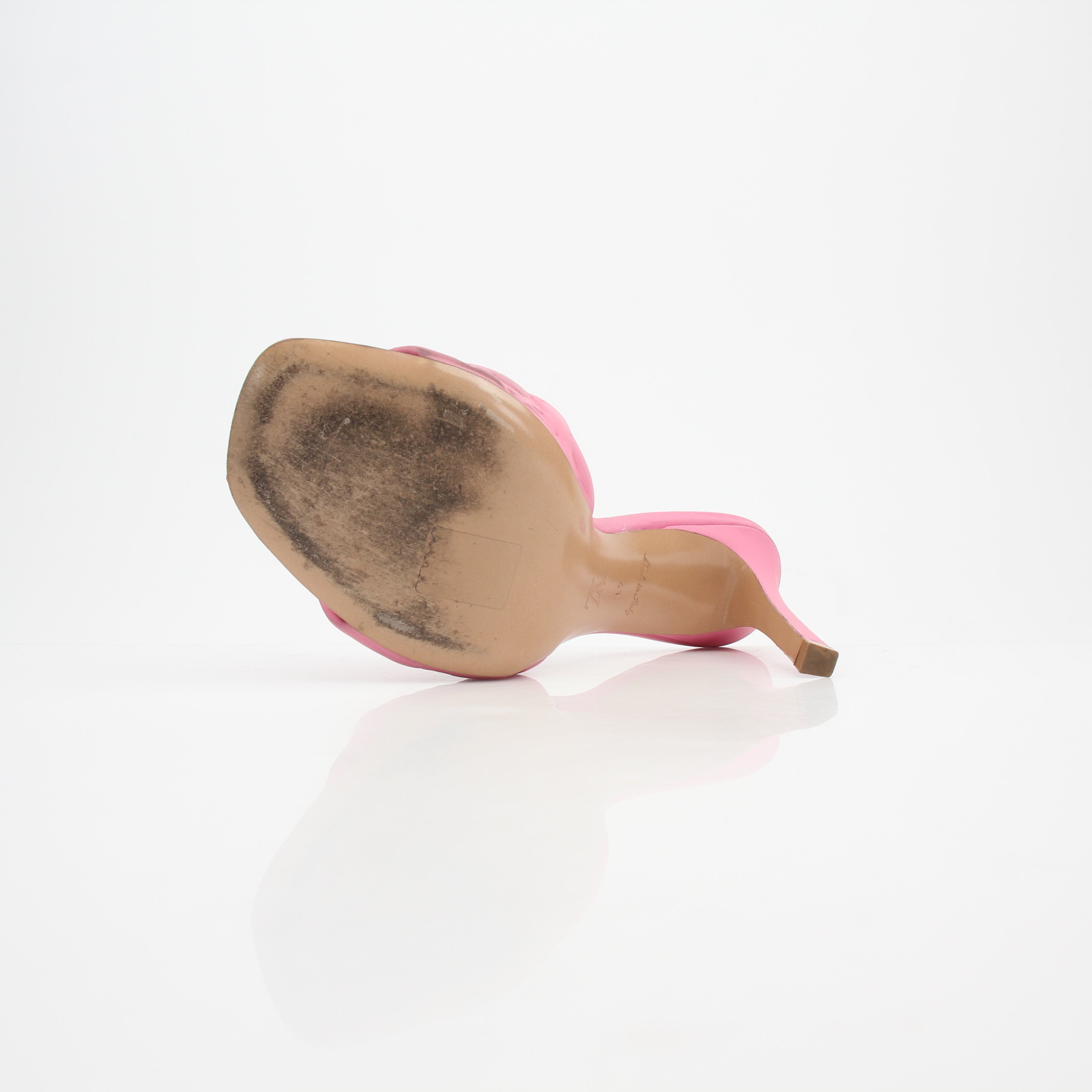 Louis Vuitton Revival Mule Pink Monogram Heels