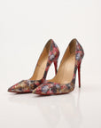 Christian Louboutin So Kate 120 Glitter Pumps