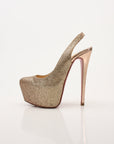 Christian Louboutin Daffodil Sling Platform Heels