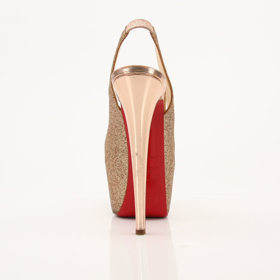 Christian Louboutin Daffodil Sling Platform Heels