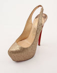 Christian Louboutin Daffodil Sling Platform Heels