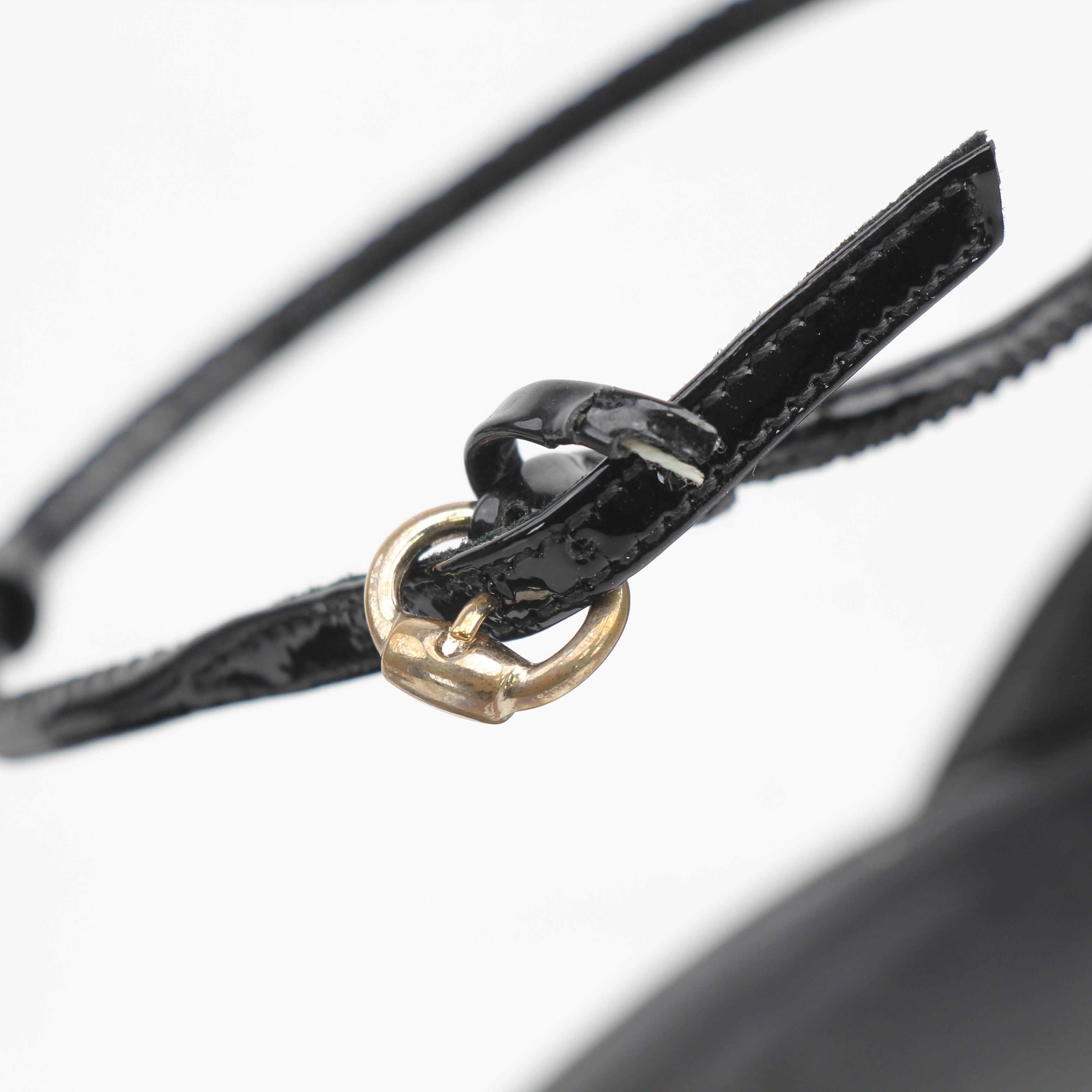 Gucci Patent Leather Strappy Sandals