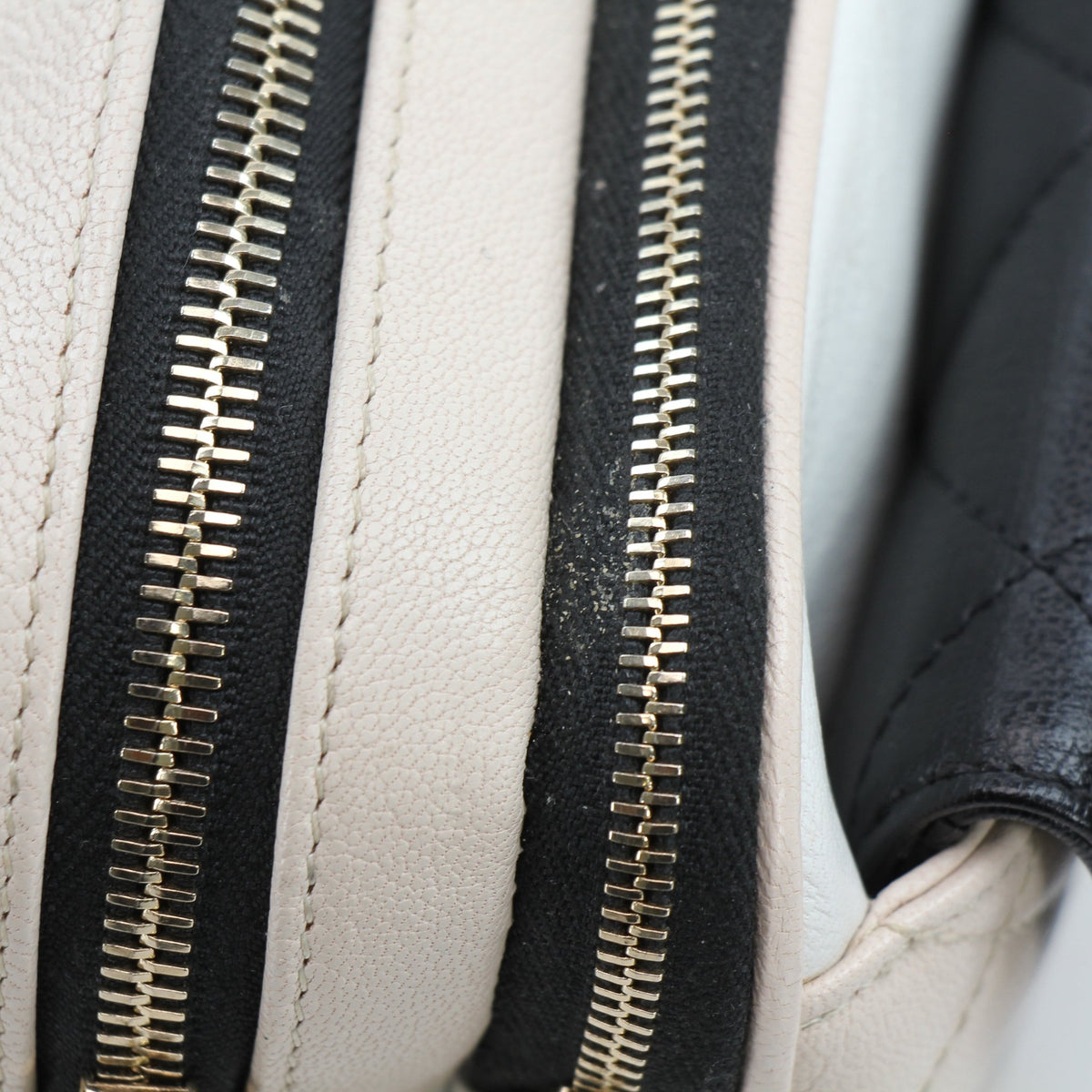 Chanel quilted tri-color In & Out belt bag handbag by Gold & Beyond