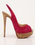 Christian Louboutin Lady Peep Slingbacks