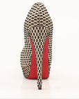 Christian Louboutin Lady Peep 150 Crepe Satin Pumps