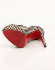 Christian Louboutin Lady Peep 150 Crepe Satin Pumps