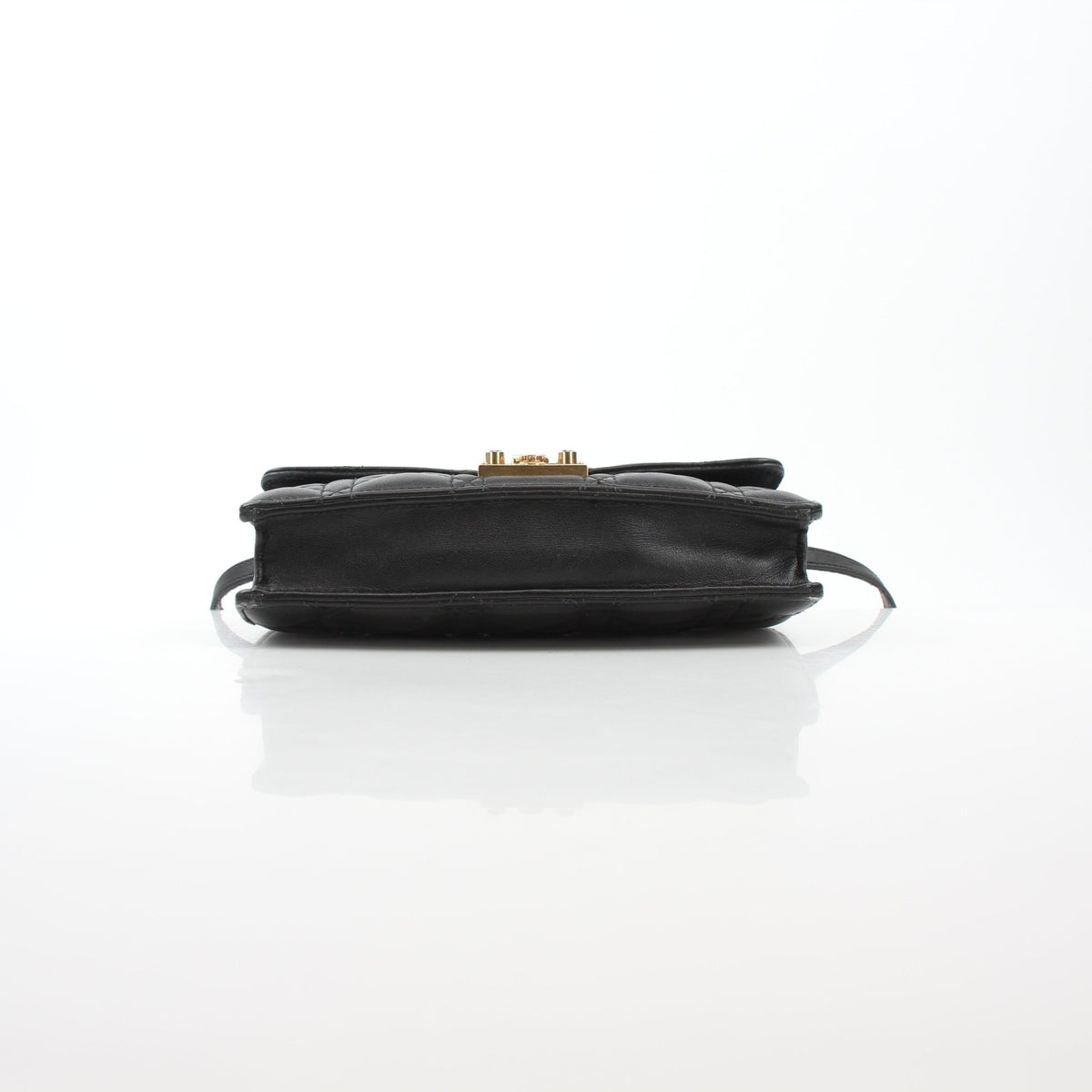 Christian Dior Dioraddict Cannage Mini Flap Bag in black, Gold & Beyond handbag