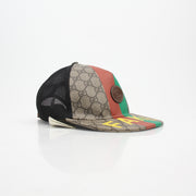 Gucci GG Supreme Monogram FAKE/NOT Baseball Hat