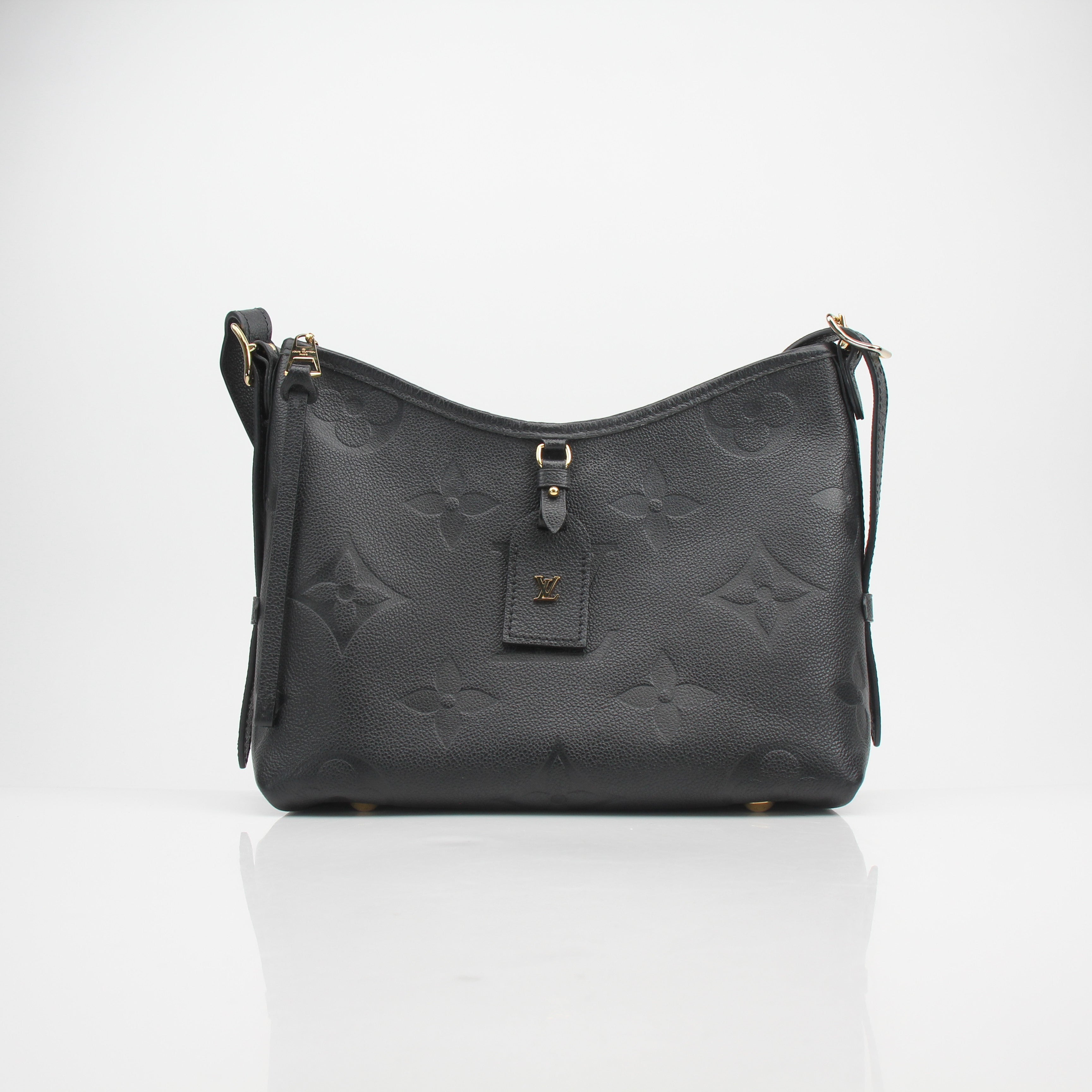 Louis Vuitton Black CarryAll PM Shoulder Bag