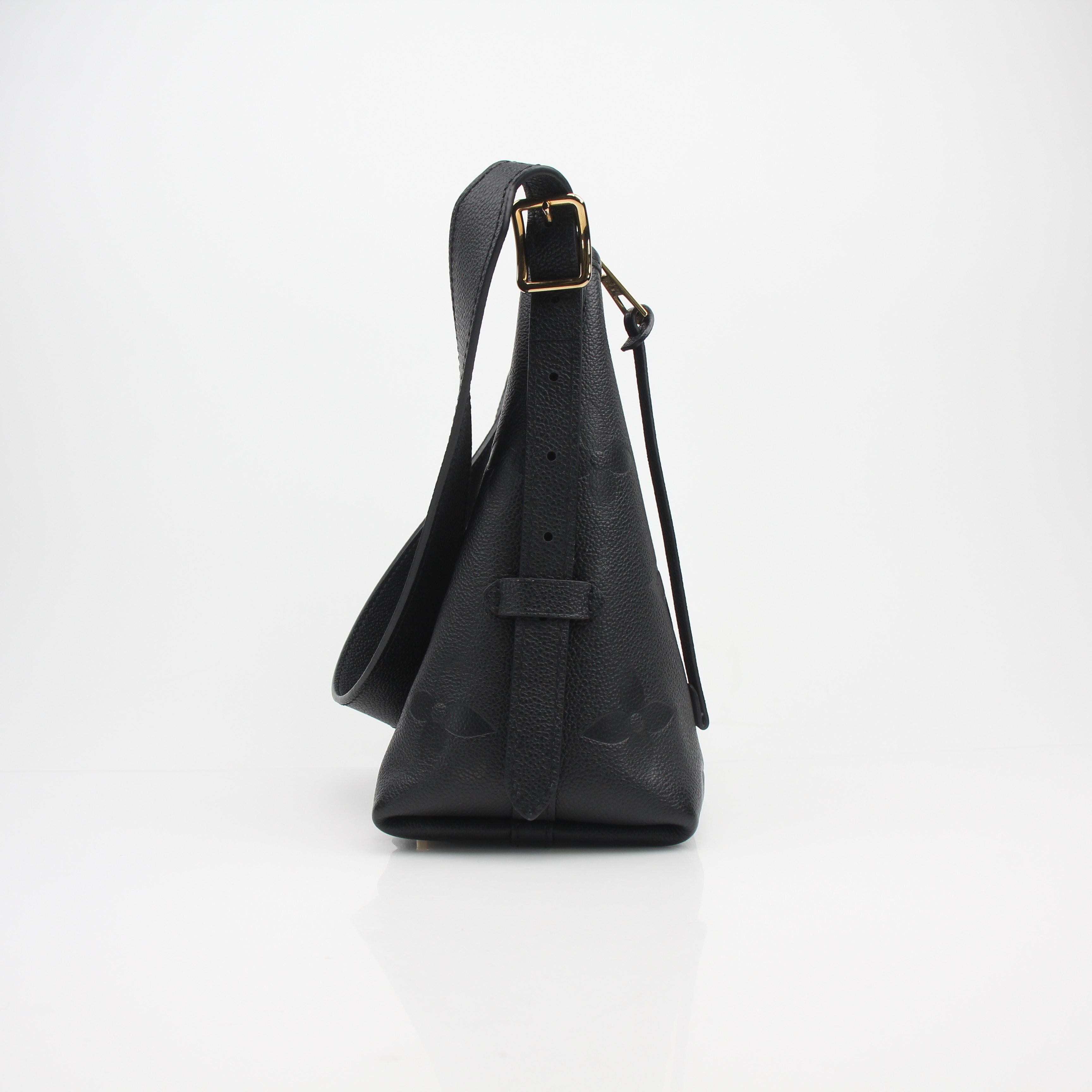 Louis Vuitton Black CarryAll PM Shoulder Bag