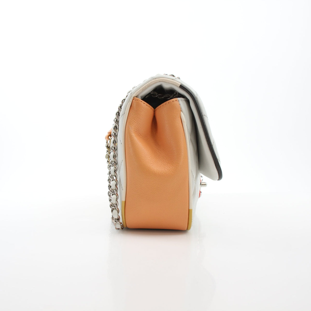 White multicolor Chanel Paris-Cuba medium flap handbag by Gold & Beyond