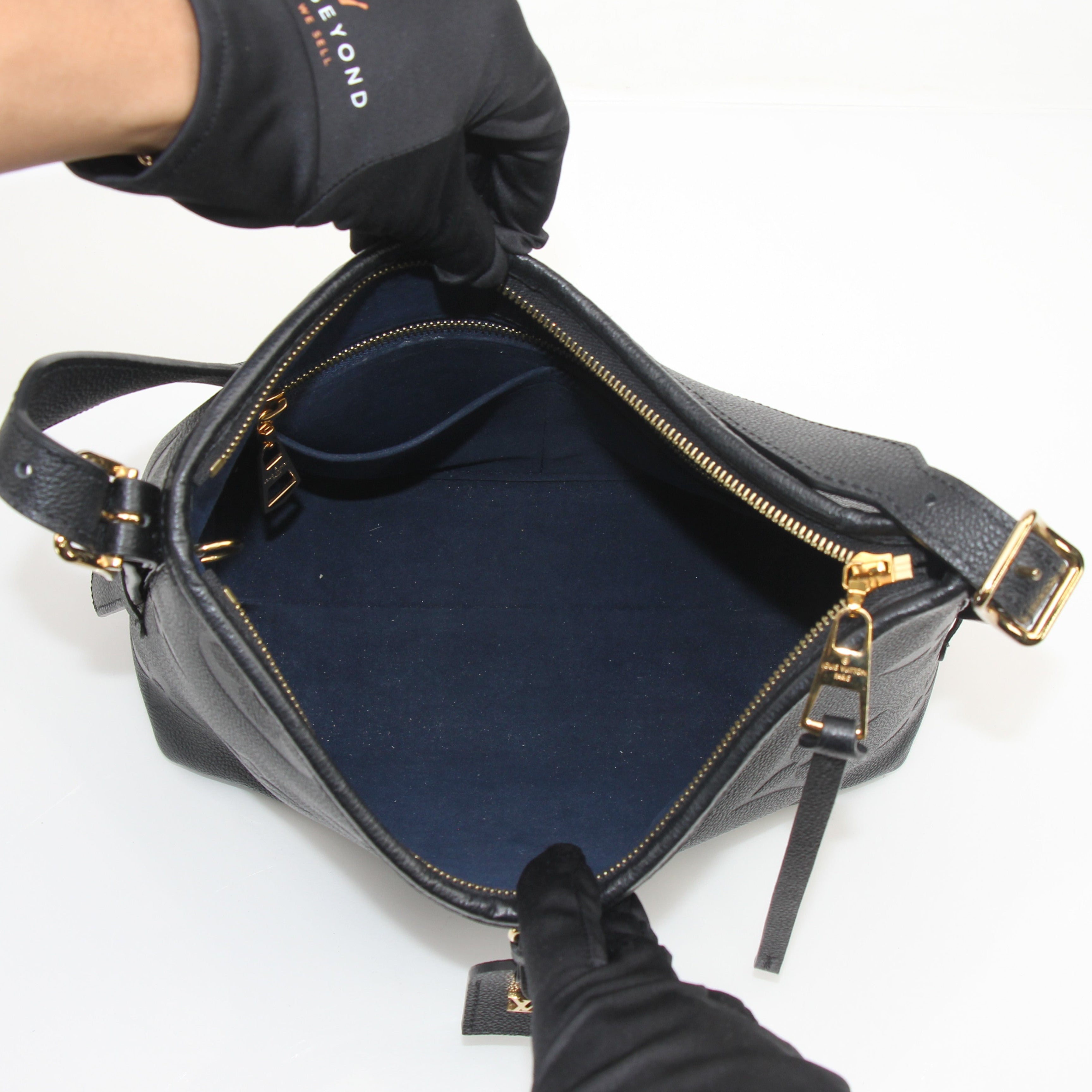 Louis Vuitton Black CarryAll PM Shoulder Bag
