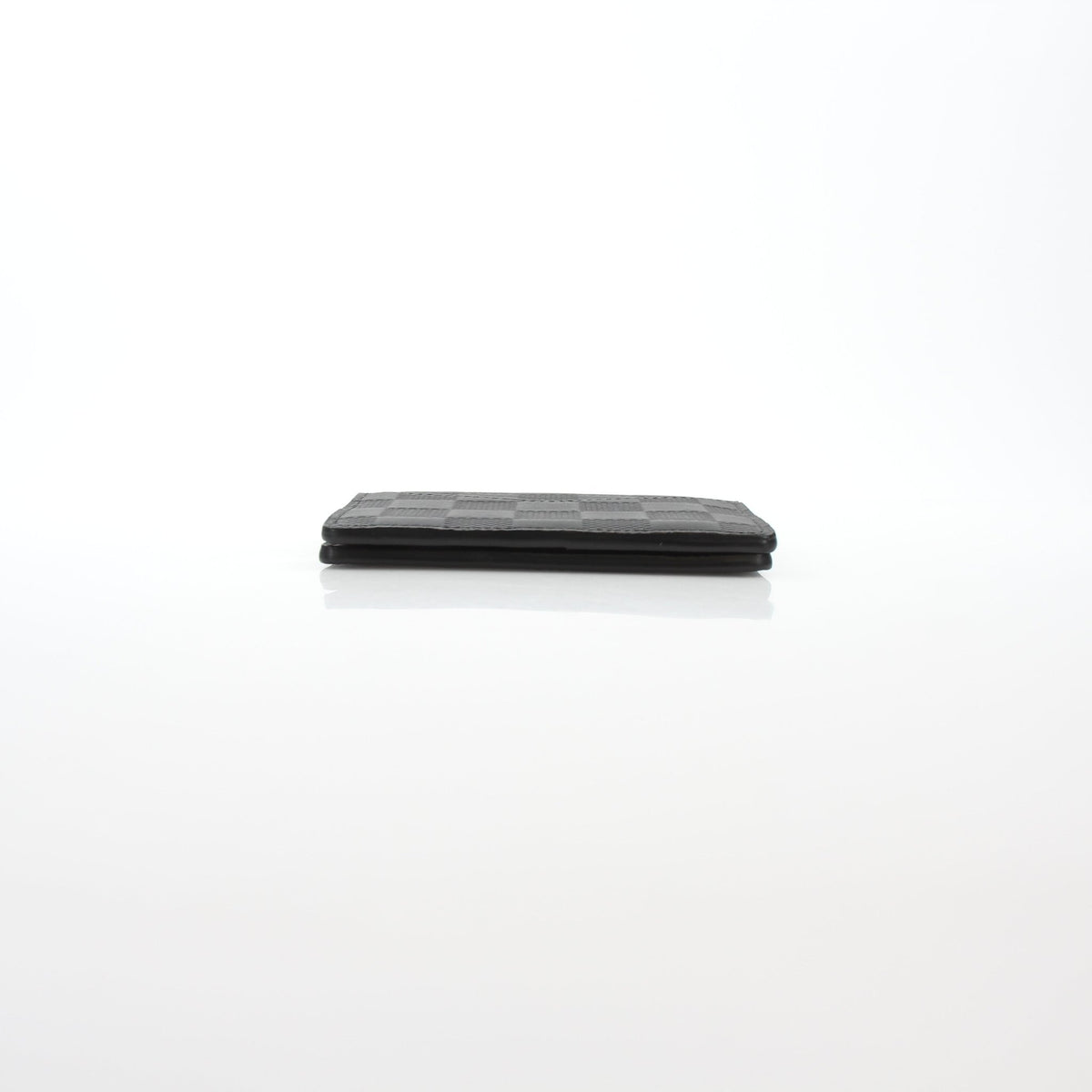 Black Louis Vuitton Damier Infini leather Pocket Organizer card holder by Gold & Beyond