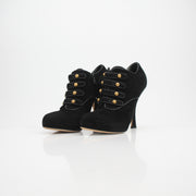 Dolce & Gabbana Baroque Suede Booties
