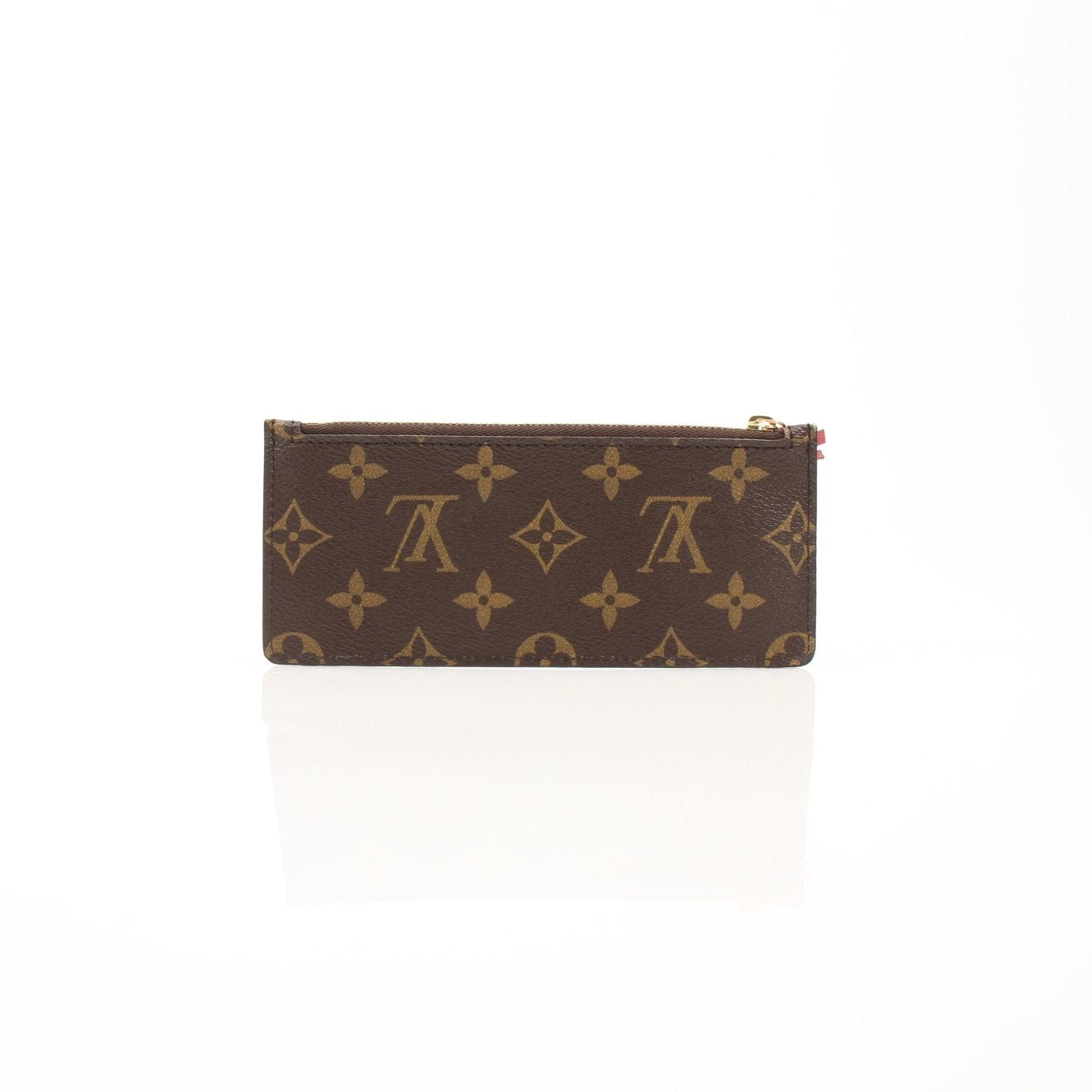 Gold & Beyond Louis Vuitton Félicie Pochette Insert Wallet, compact leather wallet with multiple card slots and subtle branding.