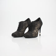 Chanel Lace Ankle Booties