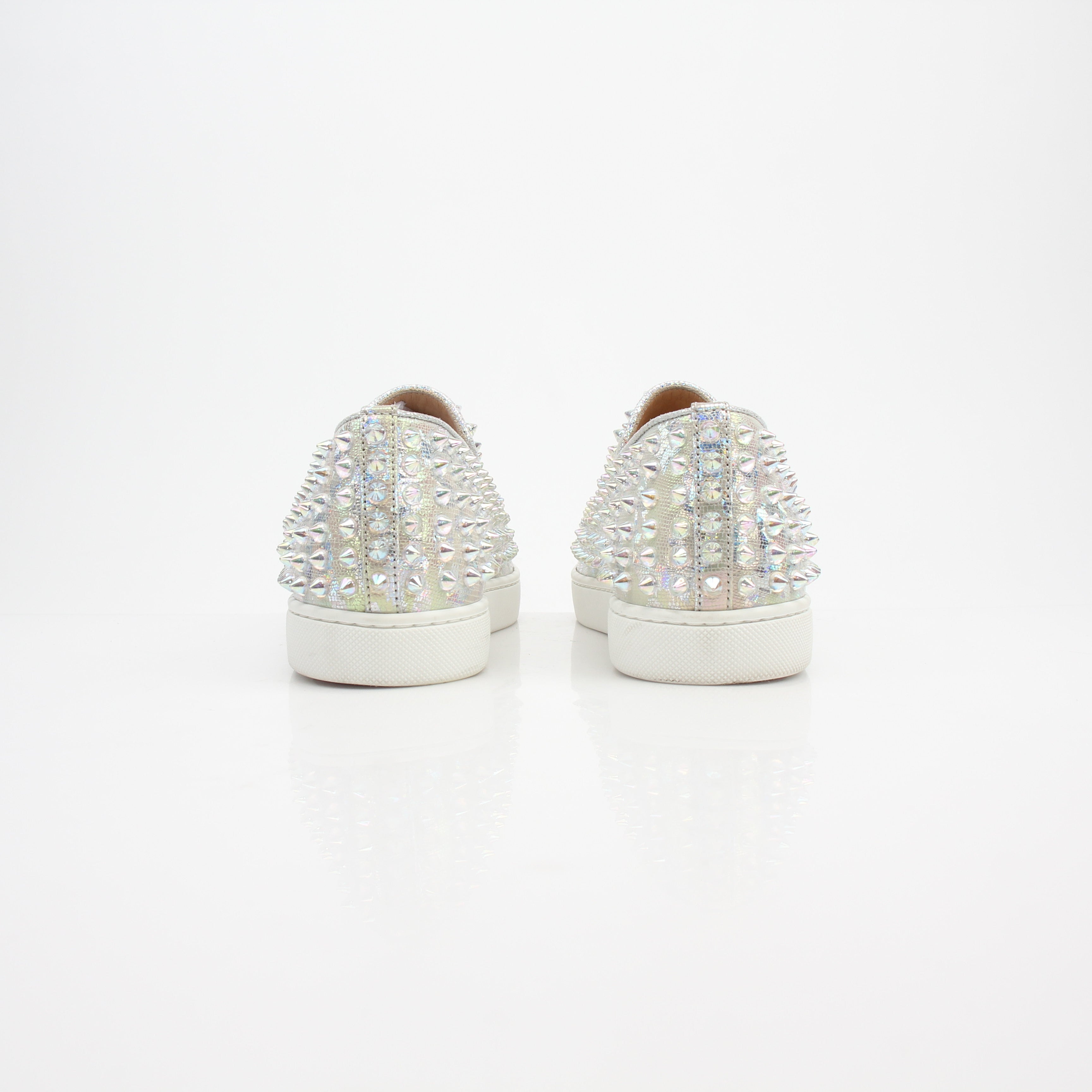 Christian Louboutin Spikes Roller Boat Flat Sneakers