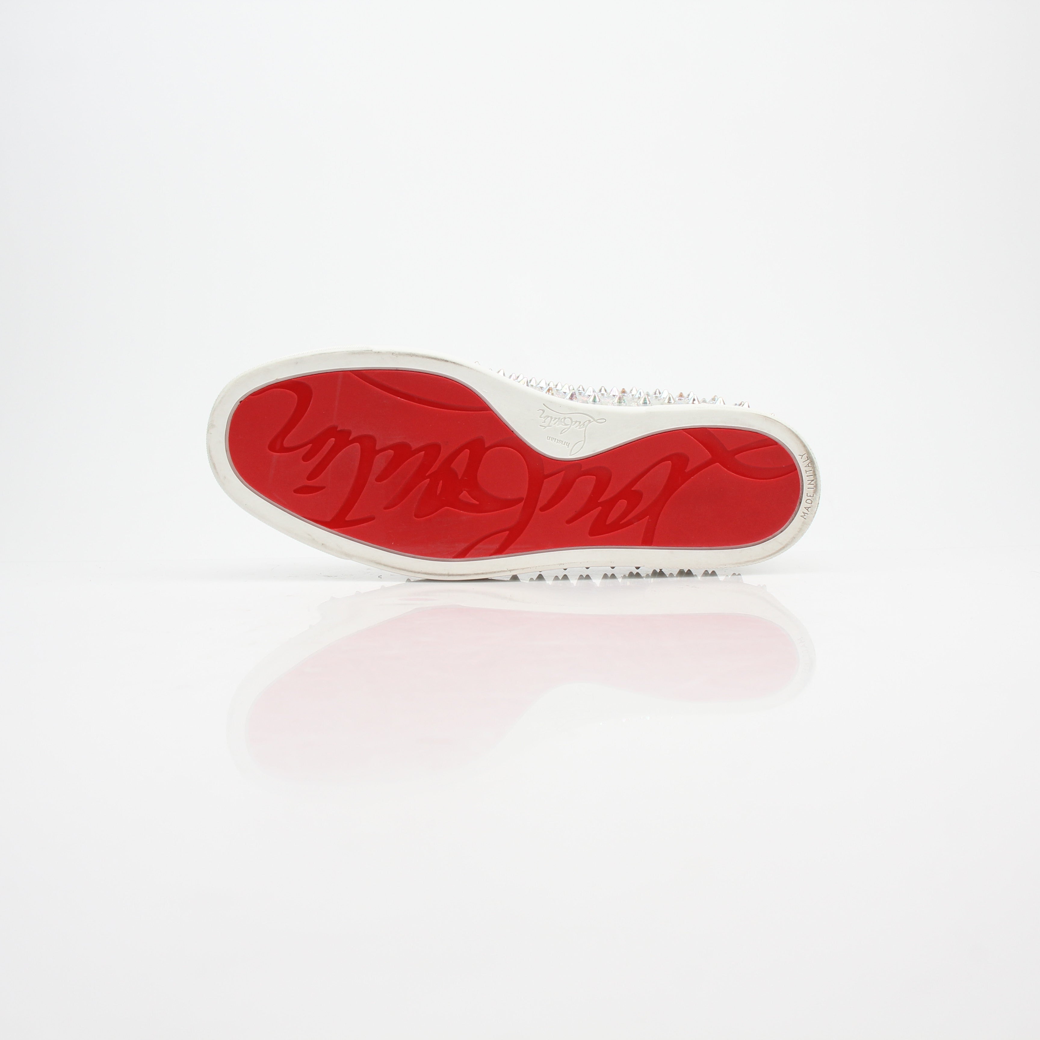 Christian Louboutin Spikes Roller Boat Flat Sneakers