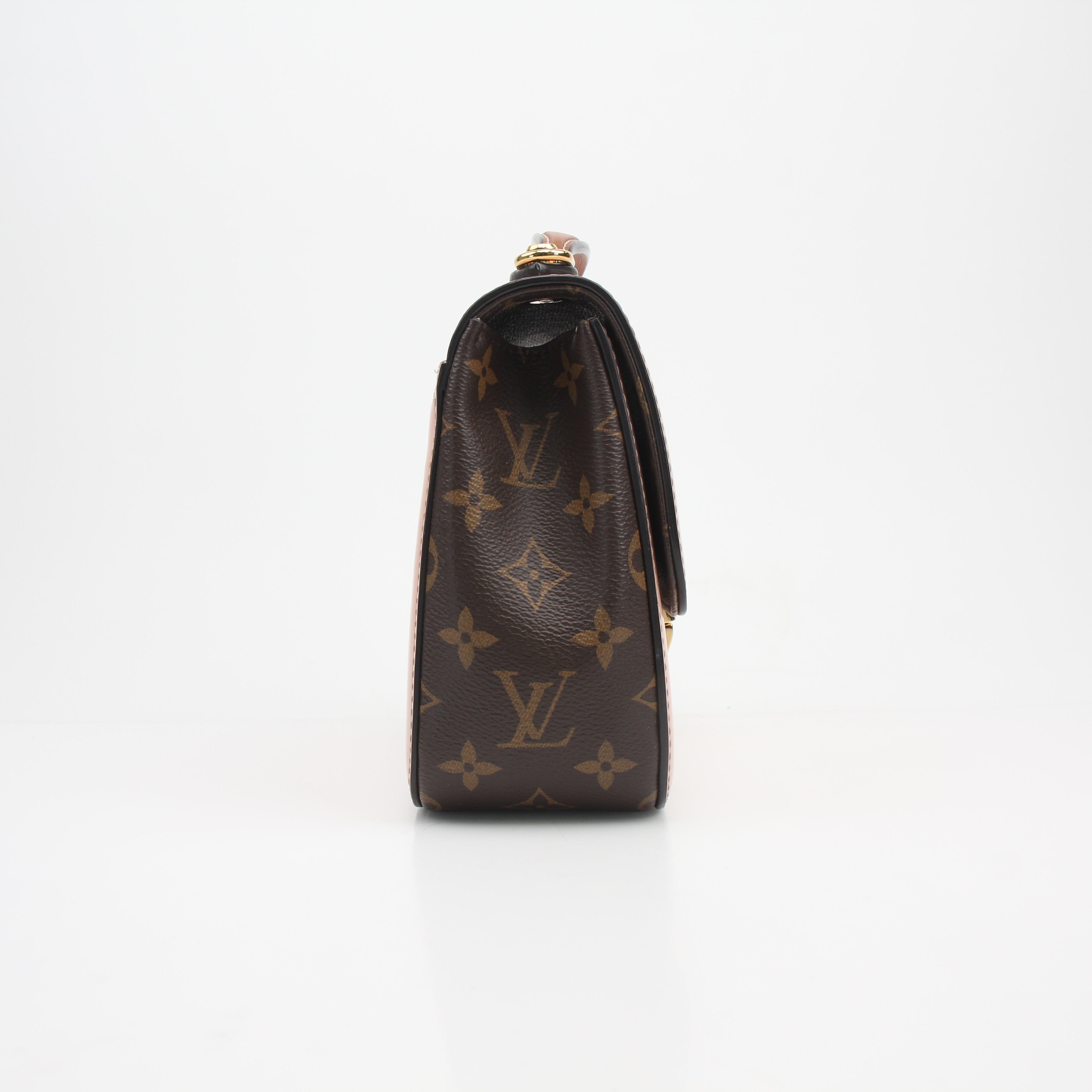 Louis Vuitton Cherrywood Ballerine Monogram Vernis Handbag