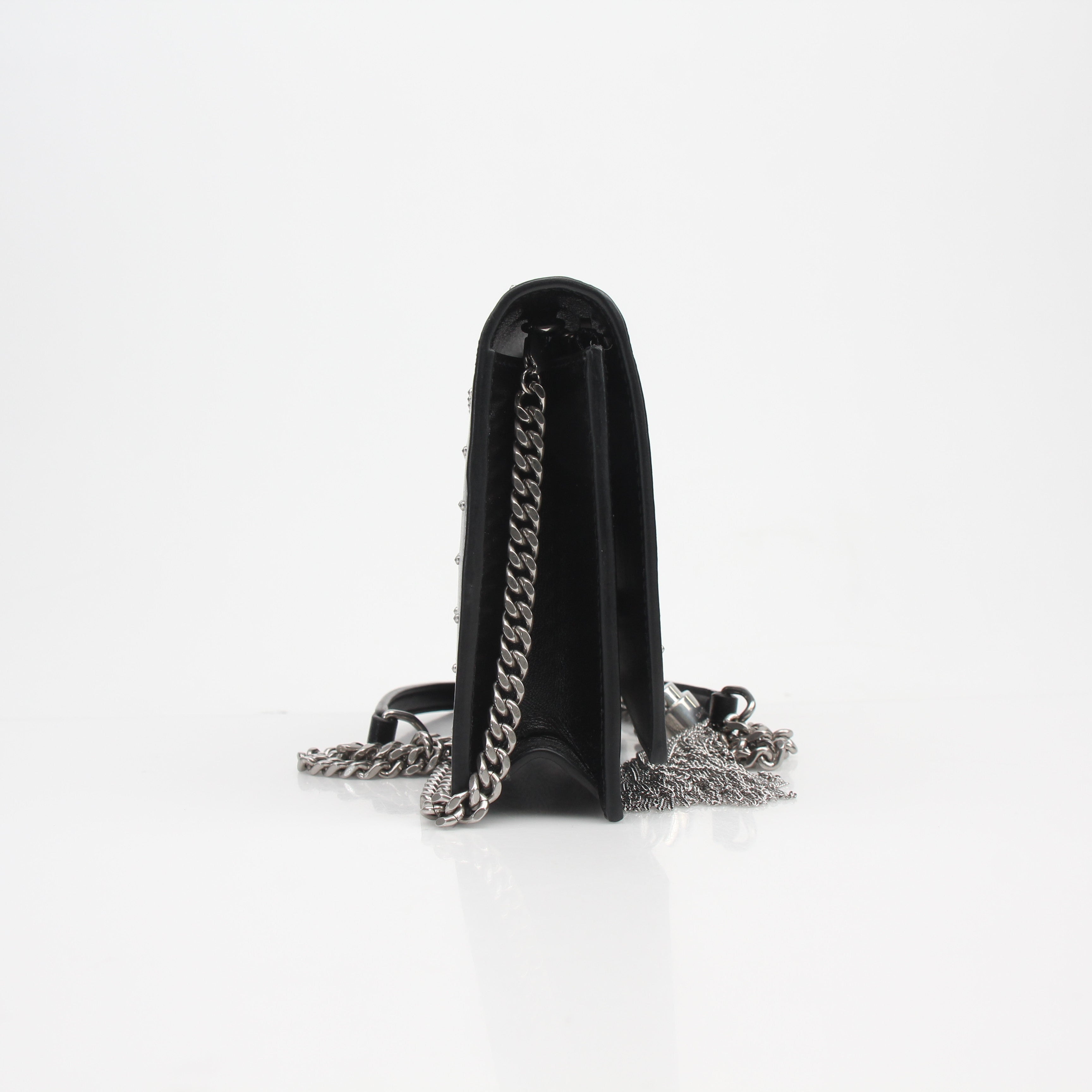 Saint Laurent Small Kate Tassel Studded Leather Crossbody Bag