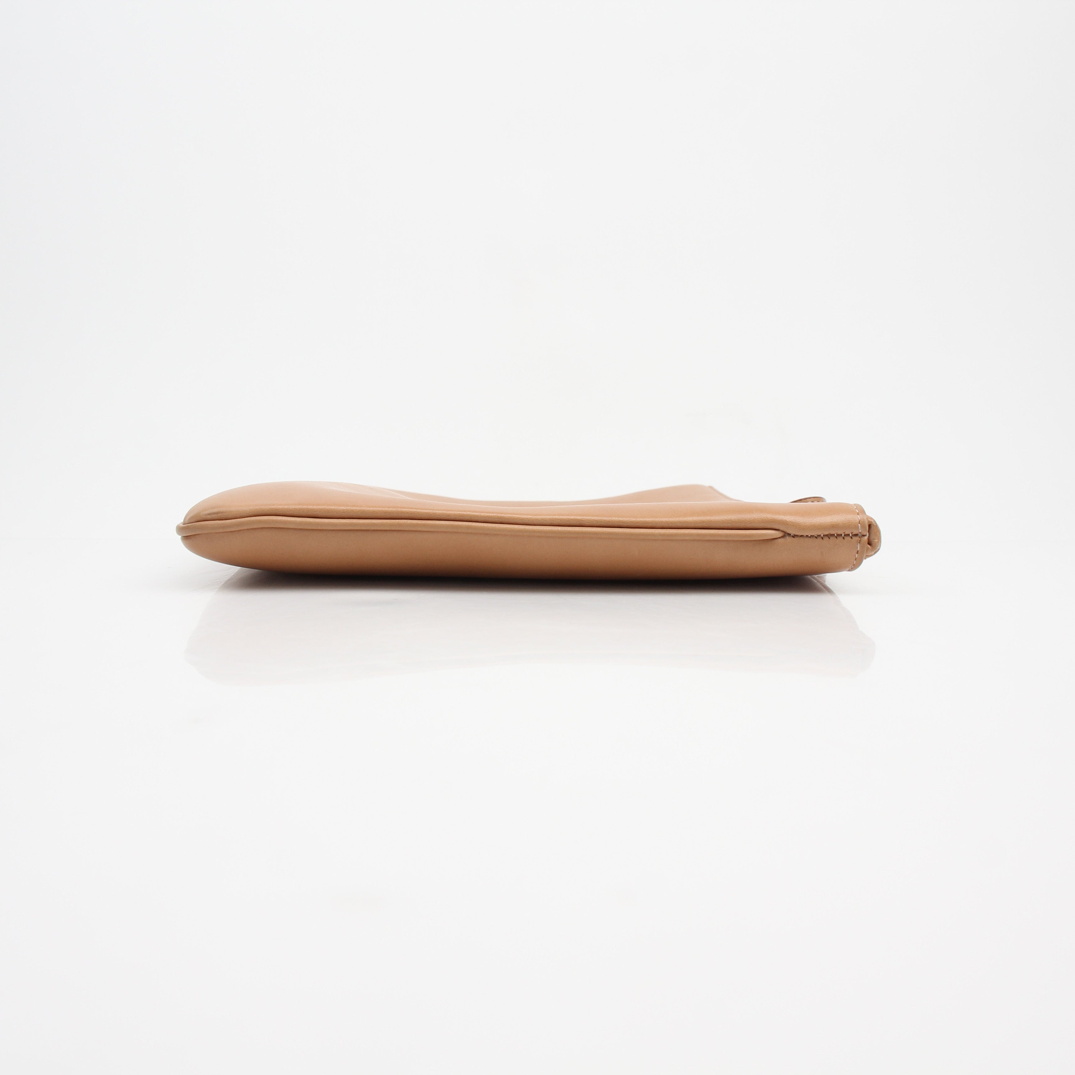 Saint Laurent Rive Gauche Leather Wristlet Clutch