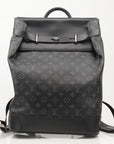 Louis Vuitton Steamer Backpack by Gold & Beyond, stylish travel bag with leather accents and spacious main compartment.