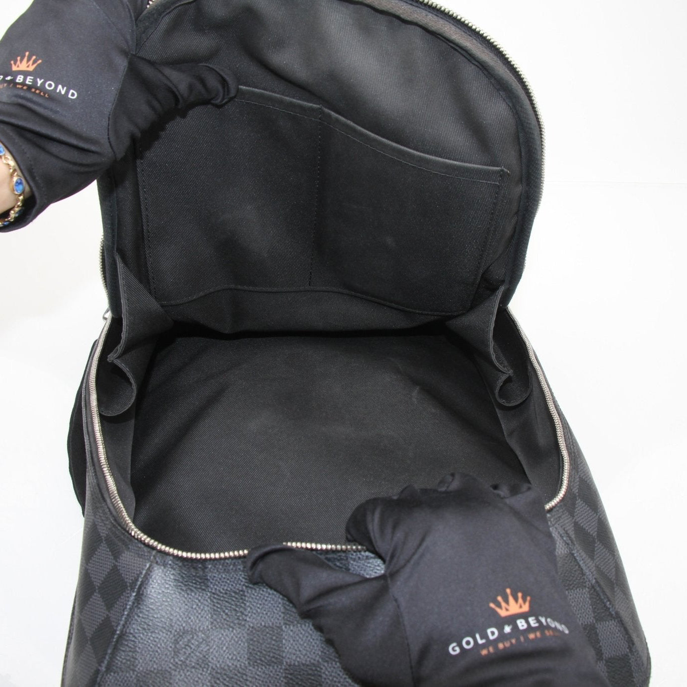 Louis Vuitton Michael backpack, a stylish travel bag with leather accents and adjustable straps, designed for versatile use.