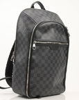 Louis Vuitton Michael Backpack from Gold & Beyond, stylish travel bag with leather accents and adjustable straps.