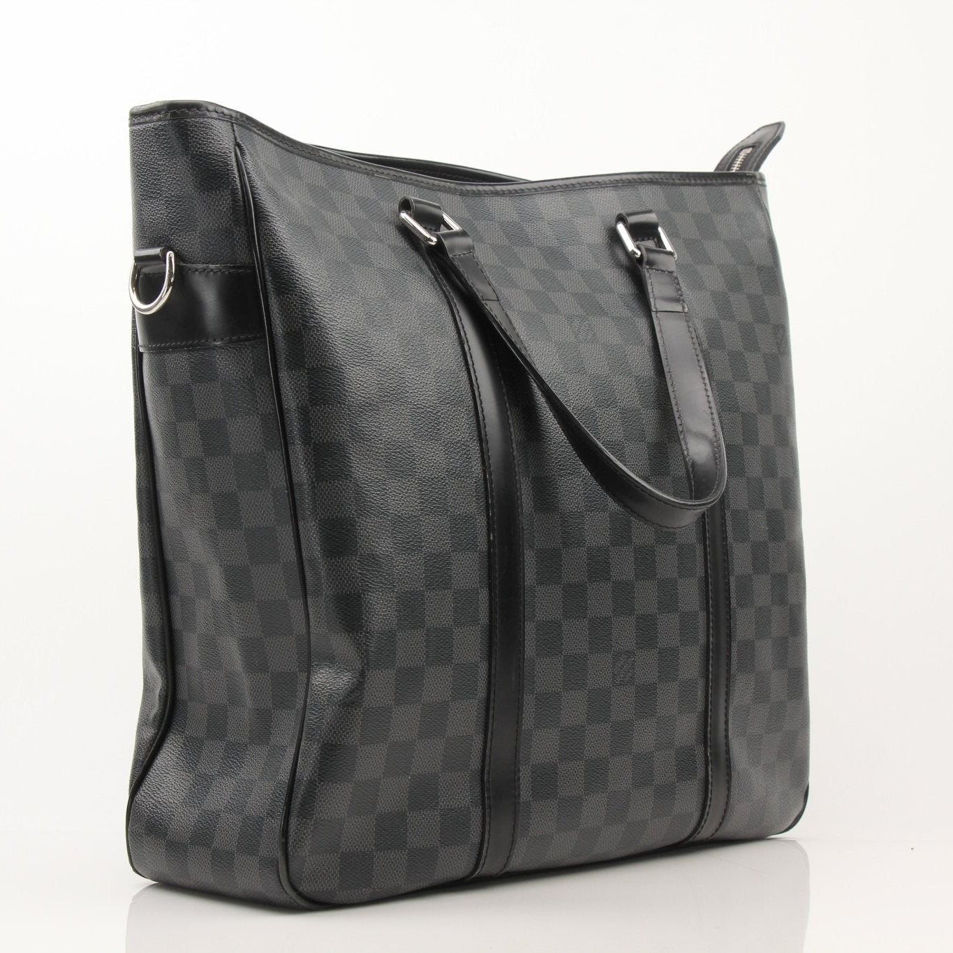Louis Vuitton Tada Tote travel bag by Gold & Beyond, featuring sleek design, sturdy handles, and spacious interior for travel needs.