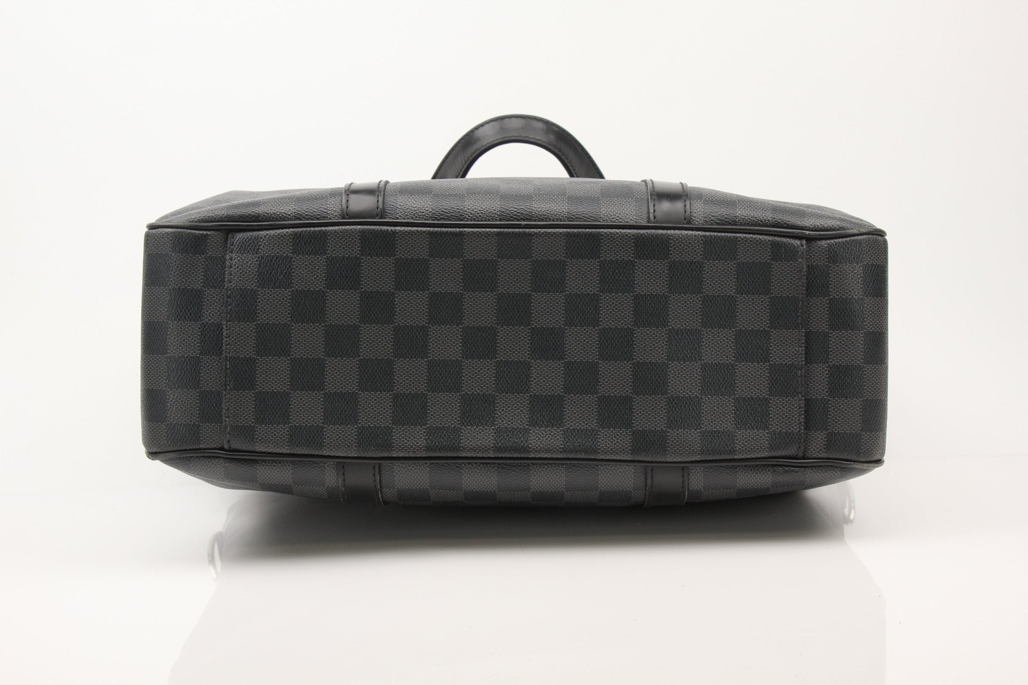 Louis Vuitton Tada Tote travel bag by Gold & Beyond, made of durable fabric with leather accents and spacious interior.