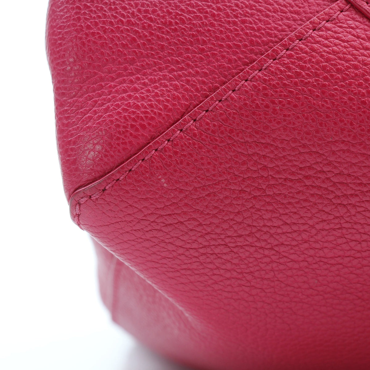 Louis Vuitton Pink Calfskin Leather Lockme II PM Top Handle Handbag by Gold & Beyond