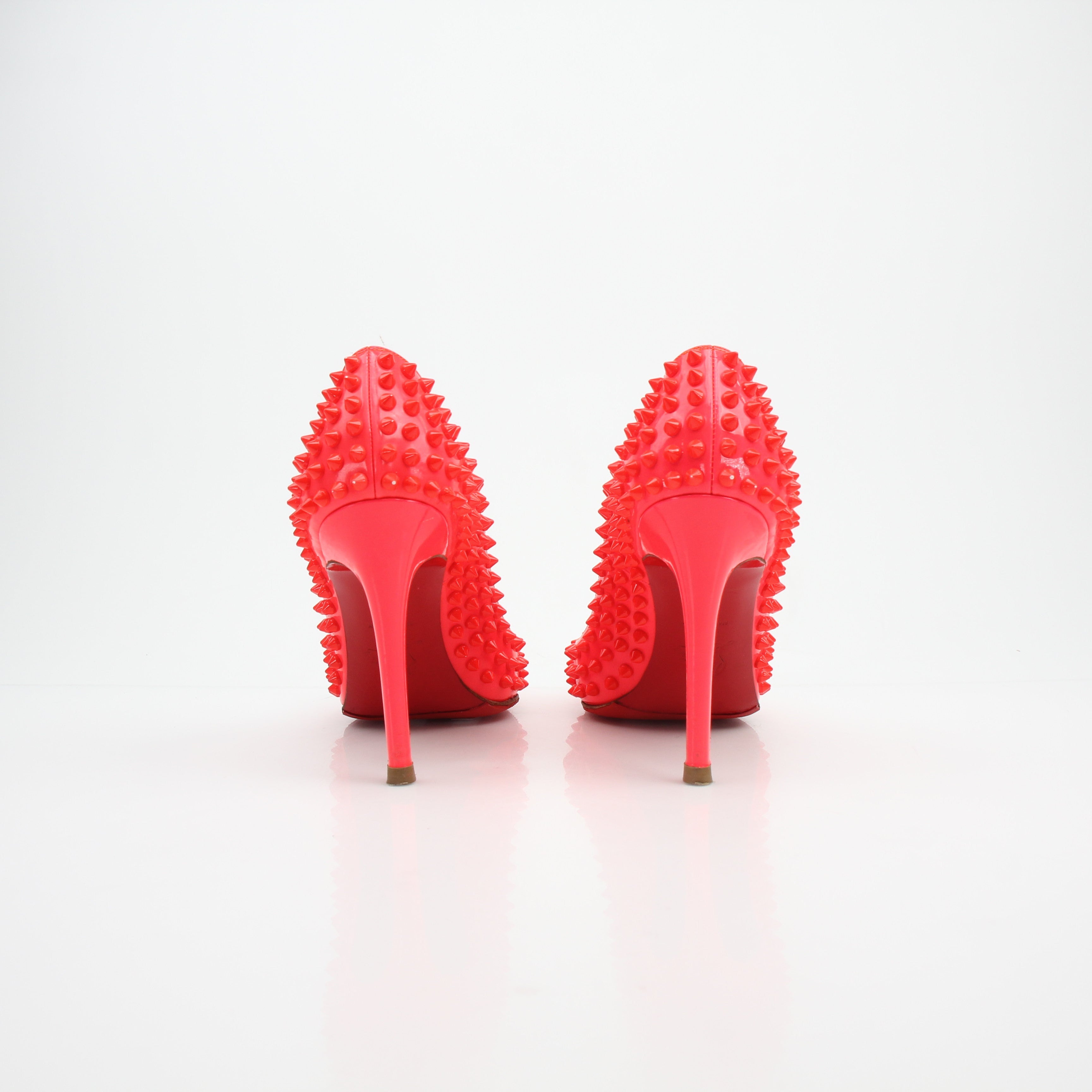 Christian Louboutin So Kate Spiked Patent Leather Heels