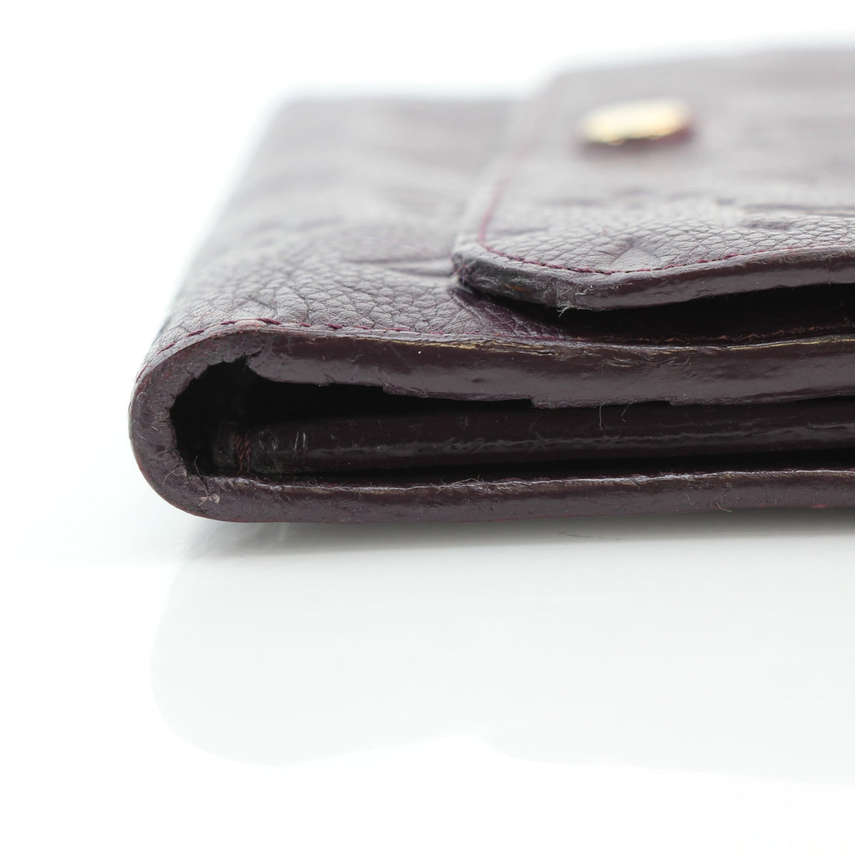 Louis Vuitton Monogram Empreinte Marie-Lou wallet in burgundy by Gold & Beyond