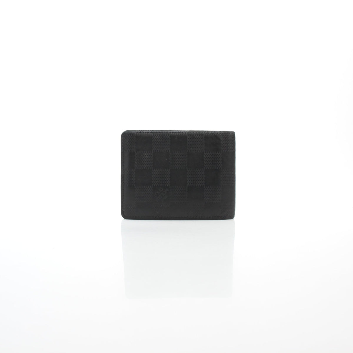 Black Louis Vuitton Damier Infini leather multiple wallet by Gold & Beyond