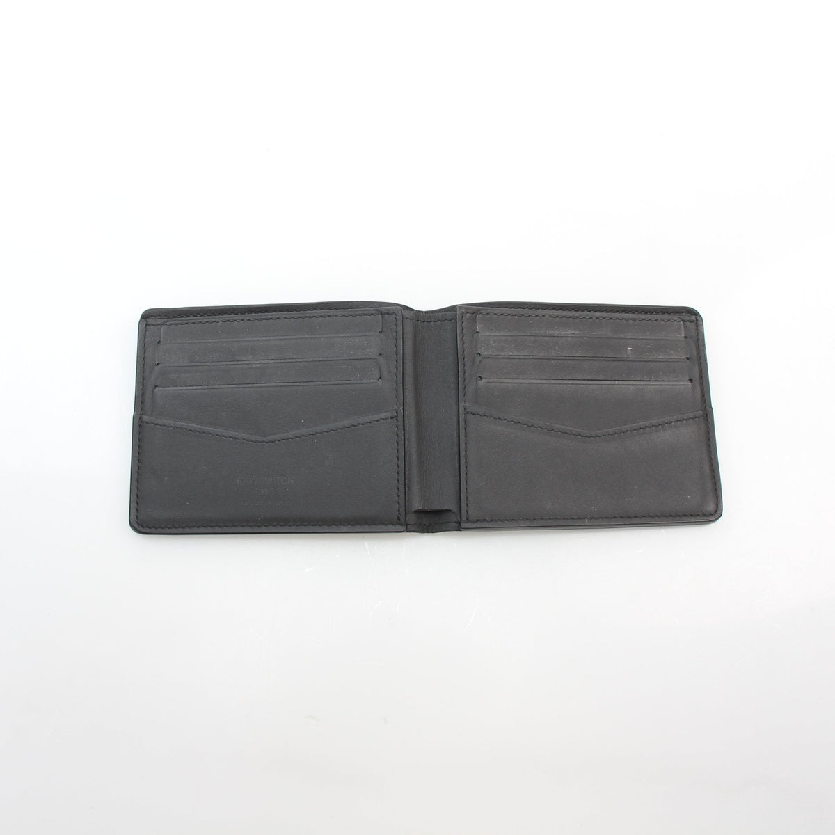 Louis Vuitton black Damier Infini leather Multiple wallet by Gold & Beyond