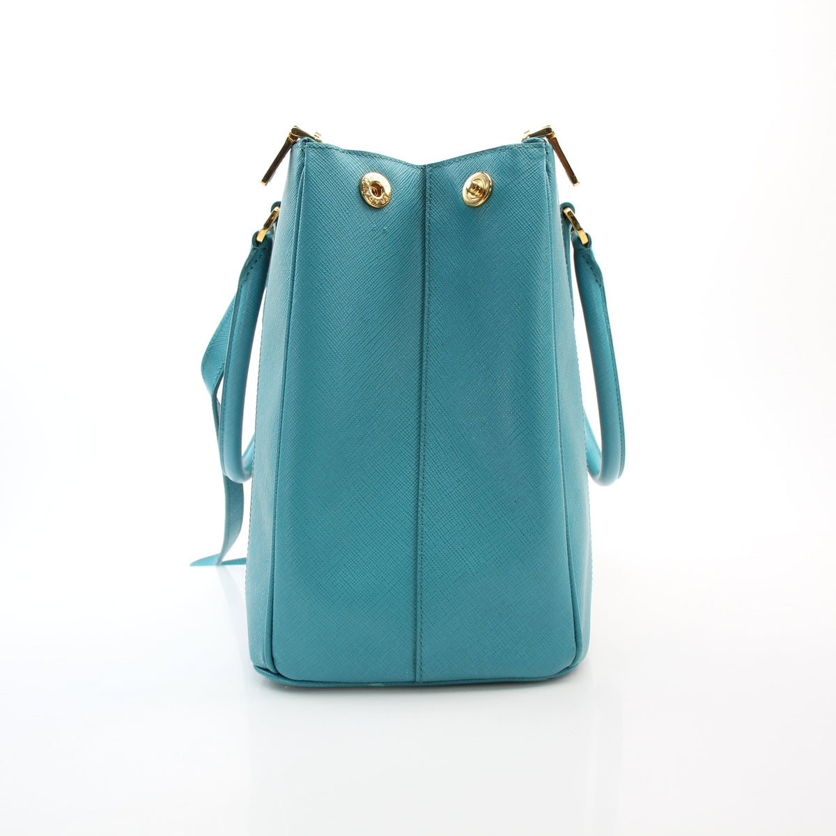 Prada Saffiano Lux Galleria Tricolor medium tote handbag by Gold & Beyond, structured leather design
