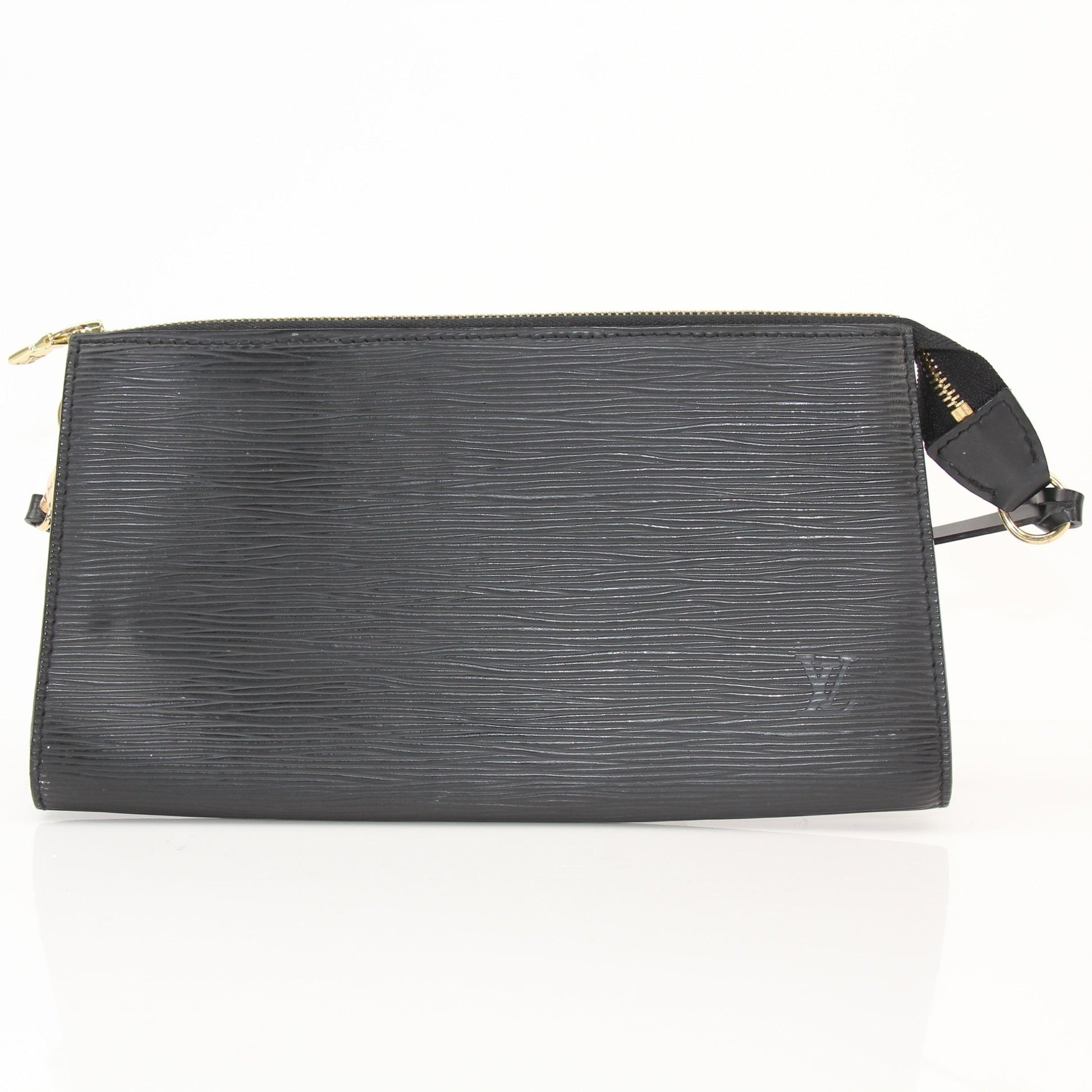 Louis Vuitton Pochette handbag by Gold & Beyond, featuring a stylish design with gold accents and elegant leather details.