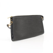 Louis Vuitton Pochette handbag by Gold & Beyond, featuring a stylish design and elegant leather finish on a neutral background.